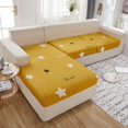 thumbnail image 1 of Modern Printed Sofa Cushion Cover Livingroom Funiture Protector Spandex Elastic Removable LShape Corner Armchair Couch Slipcover, 1 of 7