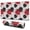 Pioneer Flower Floral-1, variant on Long Mouse Pads for Desk,Pioneer Flower Floral Print Pattern Desk Mats on Top Of Desks, Desk Mouse Pad Extra Large with 3mm Non-Slip Base and Stitched Edge for Gaming,Office,Work,Home 31.5"x11.8"
