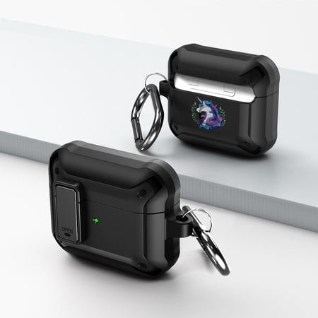 Duo Shield Secure Lock Designed For AirPods 3rd Gen With Hook  Black/Black price history on PriceWatchPro