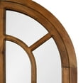 thumbnail image 3 of Kate and Laurel Boldmere Traditional Windowpane Accent Mirror, 22 x 38, Rustic Brown, Rustic Farmhouse-Inspired Home Decor, 3 of 6