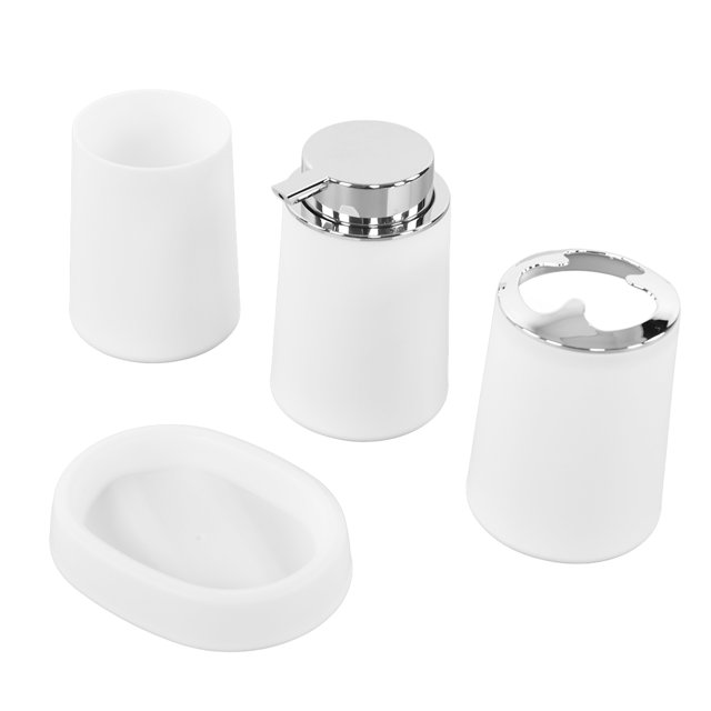 Accessoires de Salle de Bain, Ensemble de Salle de Bain Multifonction Simple Fournitures de Salle de Bain Clarté Remarquable
