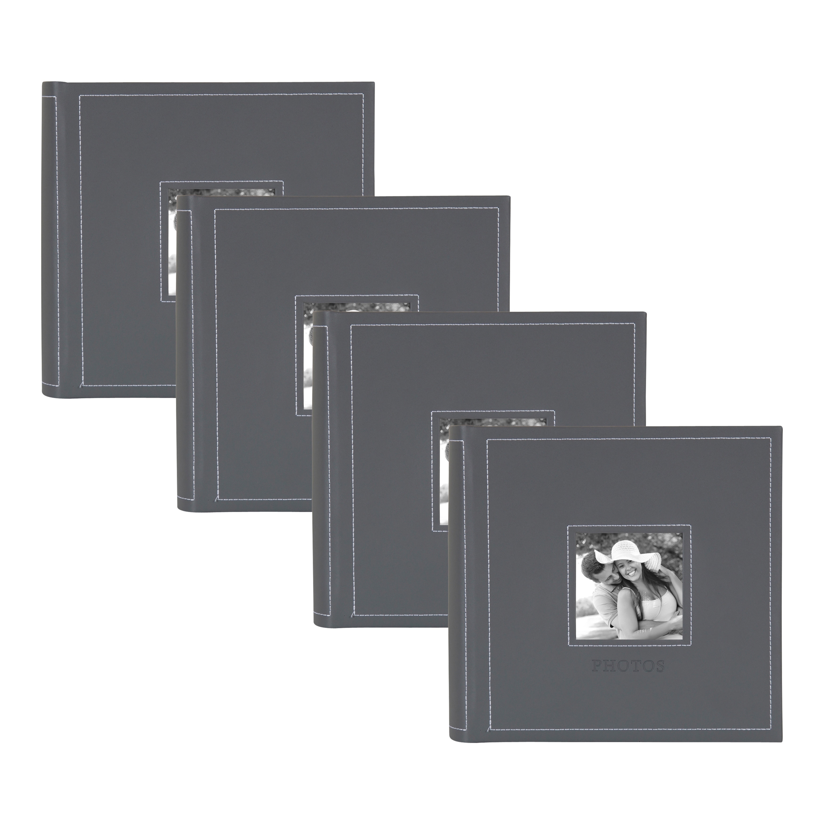 Baby Photo Album Boy Photo Album holds 8x10 5x7 4x6 Pictures Blue Brown Polka Dot Stripe Personalized Picture Baby Scrapbook