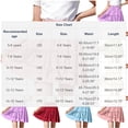 thumbnail image 3 of CBASIHI Girls Ruffle Tiered Cotton Skirt​s- Elastic Drawstring Waist Summer Casual Flowy A-Line Kids Pleatd Mini Skirts Pink Size 5-16 Years, 3 of 7