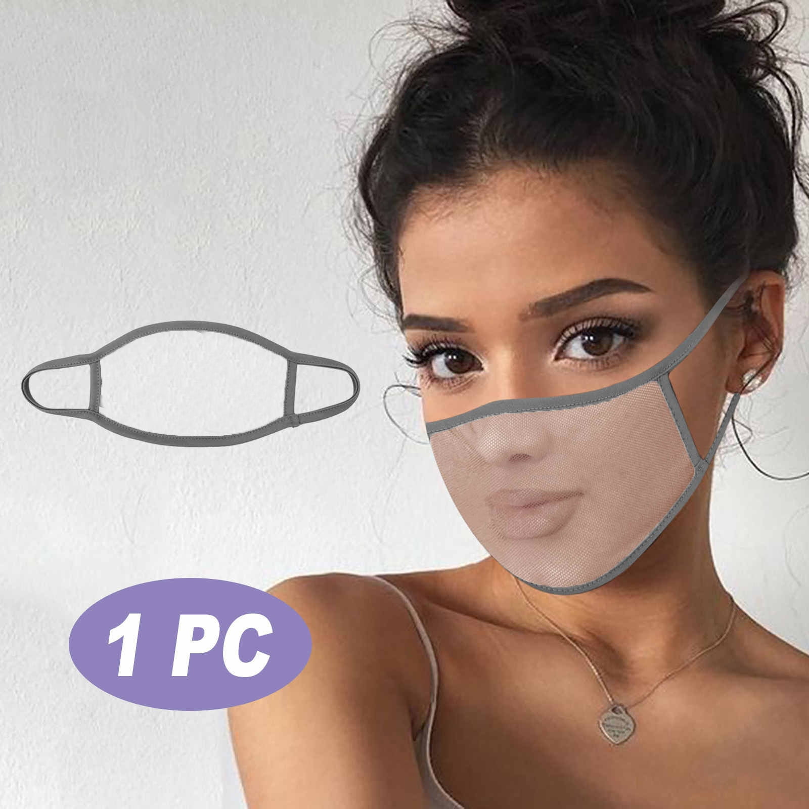 1PC Unisex Print Bandanas 2 Pcs Filters Covering Reusable Washable Breathable Men Women Face Protect Adjustable