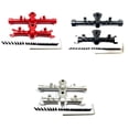 thumbnail image 4 of maskred 1/24 Aluminum Alloy CNC Machined Front And Rear Axle Housings For Axial SCX24 RC Car Part RC Car Accessories Replacement Parts Silver, 4 of 6