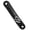 Diamond Left 170, variant on Yammee Bicycles Left Crank Arm Square/Rhombus/Splines Left Hand Tapers Crank Aluminum Alloy Electric Bike Crank Easily to Use