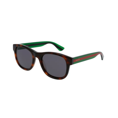 Gucci Black Square Acetate Sunglasses