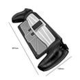 thumbnail image 7 of Yucurem TPU Protective Case Cover with Stand Game Console Cover for PS5 Portal(Black), 7 of 7