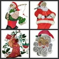 thumbnail image 4 of Beyond Vision Merry Christmas [ Bringing Home The Tree with Santa ] Embroidered Iron on/Sew Patch (5.85" x 6.67"), 4 of 4