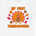 thumbnail image 4 of Inktastic My First Thanksgiving with Cute Turkey Boys or Girls Baby Bodysuit, 4 of 5