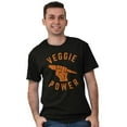 thumbnail image 4 of Veggie Power Cute Vegetarian Fighter Men's Graphic T Shirt Tees Brisco Brands S, 4 of 4