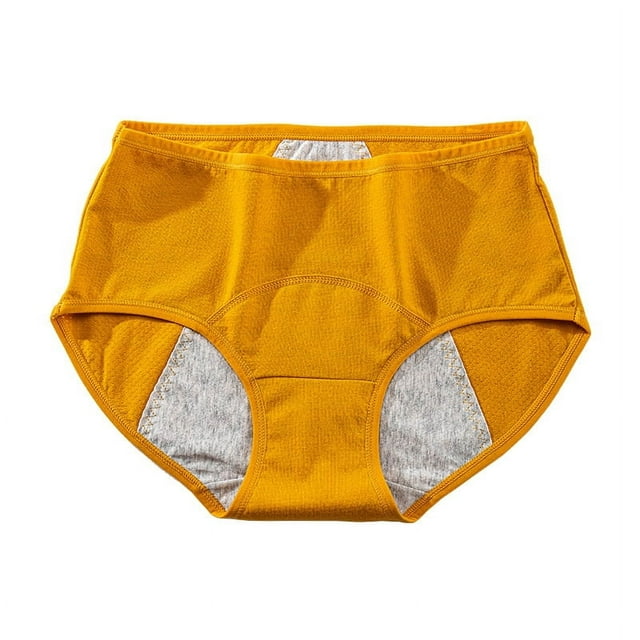 Pantalones fisiológicos para mujer, pantalones de tía, pantalones menstruales triangulares de cintura media con entrepierna de algodón, ropa interior a prueba de fugas, pantalones sanitarios