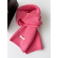 thumbnail image 4 of Winter Scarf Cold Weather Thick Warm Knit Wraps Long Scarf For Women Fall Winter Shawl Wrap Keeping Warm Winter Scarf For Women Cold Weather Pink One Size, 4 of 4