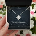 thumbnail image 3 of JEMINES Mother's Day Grandma Necklace Gifts, Birthday Christmas Retirement Gift 14K White Gold Plated Jewelry Necklace with Sentimental Messages Cards, 3 of 8