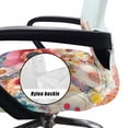 thumbnail image 5 of HELLHERO Flower Print Soft Rotating Chair Slipcover Computer Chair Cover Dustproof Anti Scratch Elastic Office Chairs Cover, 5 of 7