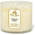 thumbnail image 2 of Bath & Body Works White Barn 3-Wick Candle in Vanilla Bean, 2 of 3