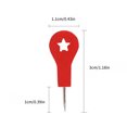 thumbnail image 3 of Decorative Alloy Push Pins With Landmark Shape Photo Organizers Easy Installation Wall Decoration Display Tool, 3 of 8