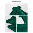 thumbnail image 7 of Spring summer Sleeveless collar pleated Tee Shirts Self Tie Loose Tank Tops, 7 of 7