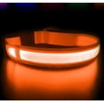 thumbnail image 2 of EONQY Light Up Dog Collar, LED Dog Collar Light USB Rechargeable, 8 Colors Change Glowing Dogs Collar for Small, Medium, Large Dogs, 2 of 8