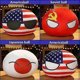 thumbnail image 2 of 19pcs Country Balls Plushies Set, 10cm Poland Ball Plush Doll, Pendant Accessories, Stuffed Toys Gifts for Kids Adults, 2 of 5