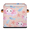 Multicolor 4, variant on CURLYOOT Rustic Plant Grey Flower 11 x 11 Inch Cube Storage Bin, Decorative Storage Cube Foldable Basket with Leather Handle, Fabric Bin for Closet Shelves Home Organizer