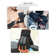thumbnail image 5 of GZZQY 1 Pair Fitness Gloves Anti-Slip Strength Training Half Finger Outdoor Weightlifting Sports Training Gloves for Men and Women, 5 of 7