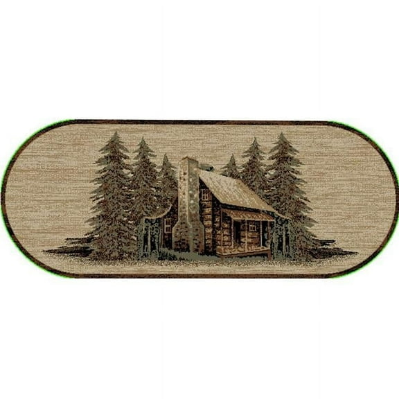 Mayberry Rug American Destination Piney Flats Antique Lodge Area Rug - 2'2"x5'3"