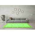 thumbnail image 3 of Ahgly Company Indoor Rectangle Abstract Green Modern Area Rugs, 8' x 10', 3 of 4