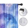 thumbnail image 4 of Blackout Kids Curtains,Purple Blue Tie Dye Pattern Childrens Insulated Curtains Set Of 2,Bedroom Essentials,Toddler Room Decor 52"x84", 4 of 5