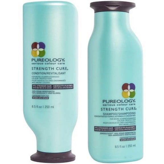 Pureology Strength Cure Shampoo and Conditioner Duo Set - 8.5 oz
