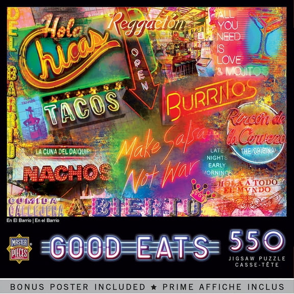 MasterPieces 550 Piece Jigsaw Puzzle for Adults - En el Barrio - 18"x24"