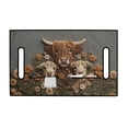 thumbnail image 2 of Whosucclay Highland Cow Family Golf Cart Seat Cover, Non-slip Golf Cart Seat Protector for 2-Seat Golf Carts Anti-Wear Golf Cart Seat Towel Blanket, 52.36"x 32.28", 2 of 7