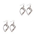 thumbnail image 3 of Jumpingount 1 par de pendientes colgantes de doble capa para mujer, ropa de joyería, suministro a juego, regalos para amigos, pendientes de Type1 NO1, 3 of 6