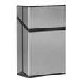 thumbnail image 4 of Aluminum Cigarette Case Brushed Cigarette Box Waterproof Exquisite Portable for MenGrey, 4 of 9