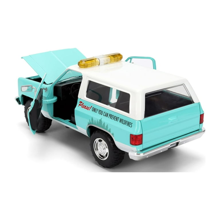 Smokey Bear 1980 Chevy Blazer Die-Cast Car by Jada Toys – Smokey