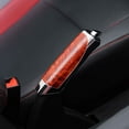 thumbnail image 1 of Carbon Pattern Car Handbrake Decorative Cover, ABS Plastic Anti-Scratch Protective Sleeve, Easy Install Universal Handbrake Shell for Car Interior Decoration Styling Accessories, 1 of 3