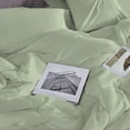 thumbnail image 6 of 1 Piece New Fluffy Pattern Comforter, 800 TC, 100% Egyptian Cotton, Super King Size Light Sage Solid, 6 of 6