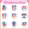 thumbnail image 3 of Musaeva Set de 36 toppers para cupcakes de cumpleaños 6 y 7, 3 of 6
