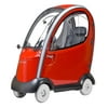 Shoprider Flagship Enclosed Cabin Mobility Scooter With Removable Doors, Red