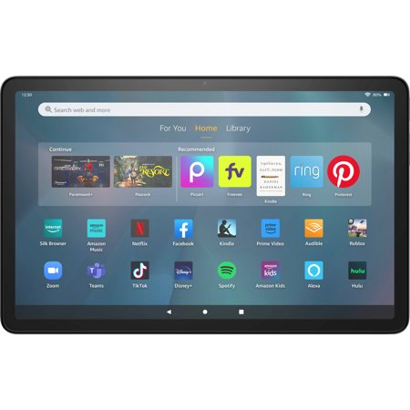 Fire_HD Max 11 Tablet, Vivid 11” Display, 4GB Ram, 128GB, No Ads, Gray, Octa-core, FireOS