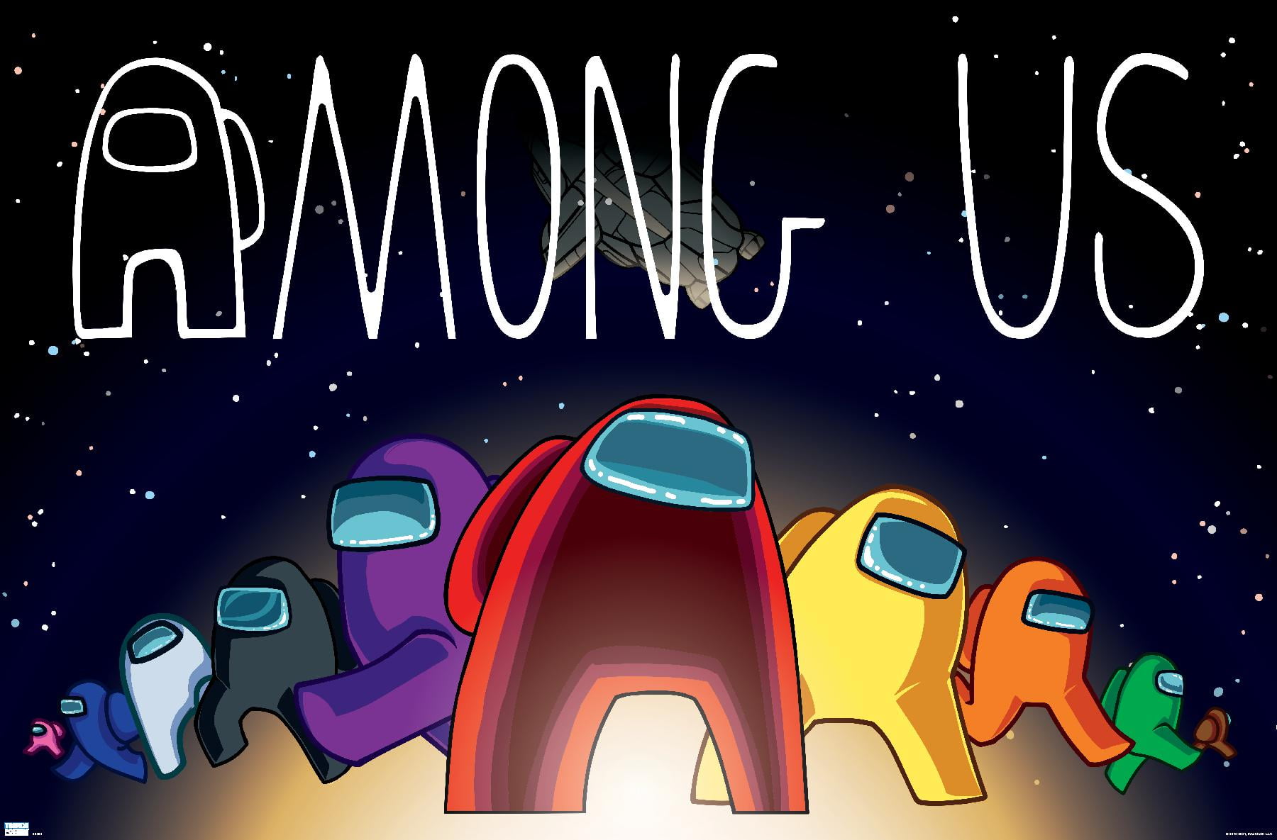 Among Us Universe Wall Poster, 22.375" x 34"