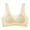 Beige, variant on Women Bras Wide Strap Push up Bra Comfortable Seamless Ice Silk Padded Bras M-2XL