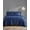 Navy, variant on Clean Spaces 5-Pc. Comforter Set Bedding – wine, Twin