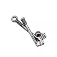 thumbnail image 2 of HOOUN 240 Pcs Antique Silver Golf Charms Pendant 23X8MM C15454, 2 of 3