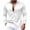 White#1, variant on Jinhomg Men's Collar Button Up Shirts with Pockets Slim Fit Satin Lightweight Tops Fall Casual Outfits Solid Color Spring Everyday Navy M