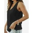 thumbnail image 2 of Tank Tops for Women Casual V Neck Basic Cami Camisoles, 2 of 4