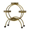 thumbnail image 2 of Soporte para macetas, estante para plantas, resistente, para exhibir adornos, decorativo Bronce, 2 of 8