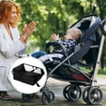 thumbnail image 6 of MRLESS Universal Stroller Storage Basket Under Stroller Organizer Bag Pram Under Basket Shopping Basket Pram Pushchair Bag Bottom, 6 of 6