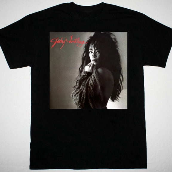 Jody Watley singer Black T-shirt Short sleeve All sizes S-5Xl 40