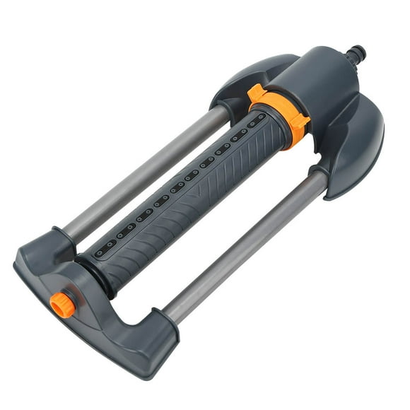 Watering Tool,20‑Hole Garden Sprinkler Metal Water Sprinkler Oscillating Sprinkler True Excellence